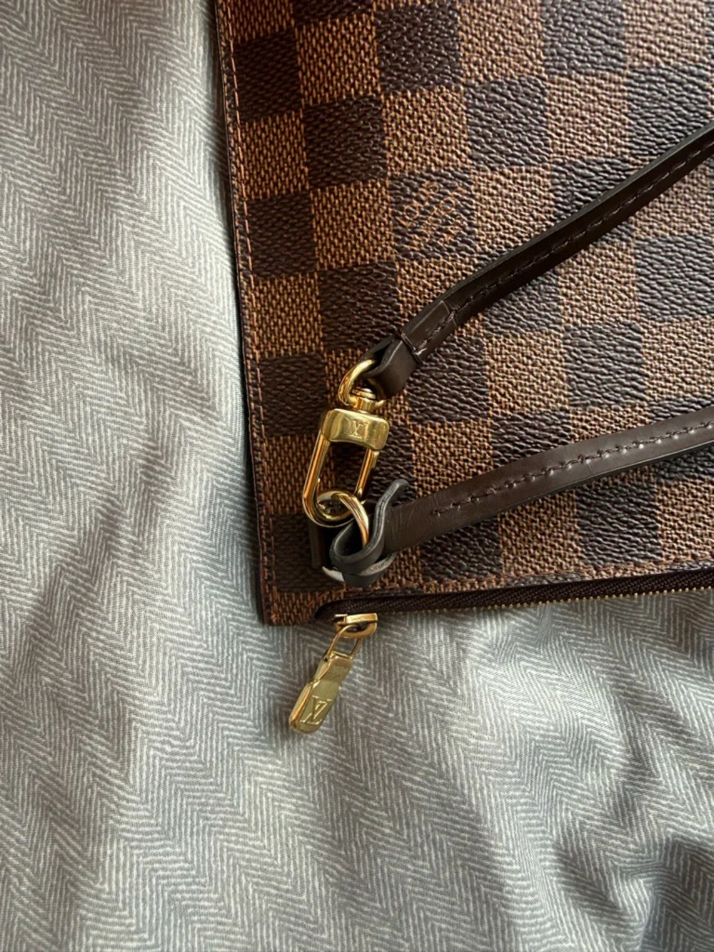 Louis Vuitton Nerverfull pouch damier authentic - Picture 8 of 14
